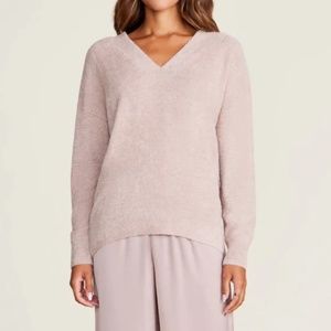Barefoot Dreams CozyChic Lite V-Neck Seamed Pullover